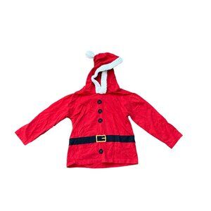 Next Hooded Santa L/S Tee Sz 6-7